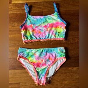 Betsy’s Johnson Tie Dye 2- Piece Bathing Suit. EUC!